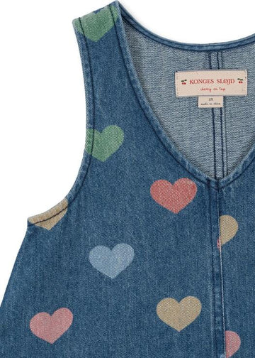 Magot denim jurk - Bon coeur coloré